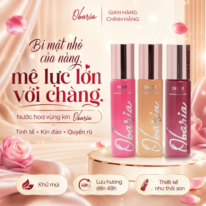 Obaria Muse hương thơm dịu mát