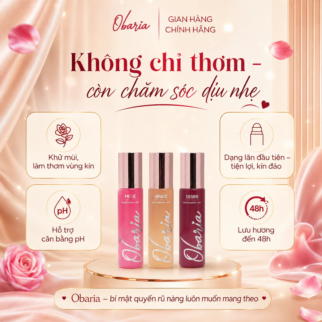 Obaria Grace hương thơm tinh tế